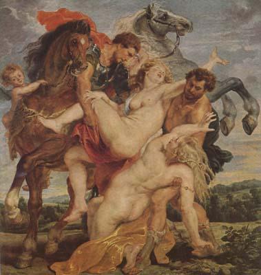 Peter Paul Rubens The Rape of the Daughter of Leucippus (mk08) Sweden oil painting art